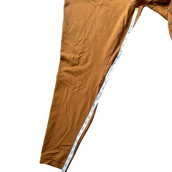 Lululemon Athletica Align High Rise Copper Brown Legging Size 18 - Picture 14 of 14